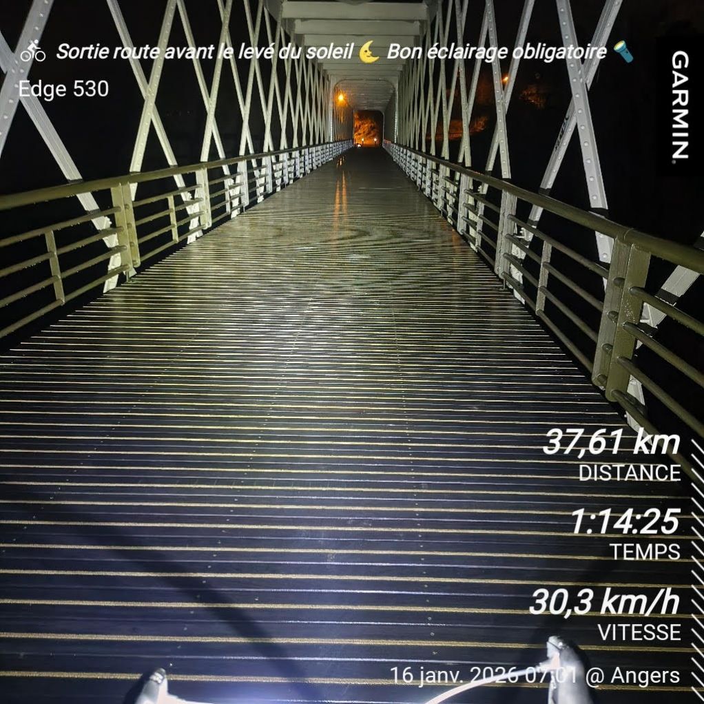 Parcours route à Saint-Jean-de-Linières (49) avec Le Bon Vélo