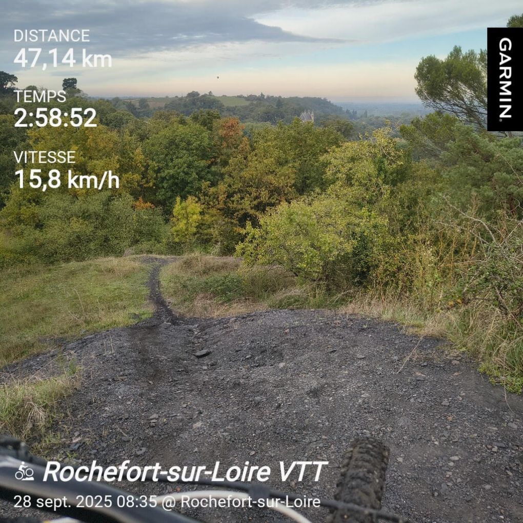 Parcours VTT à Rochefort-sur-Loire (49) avec Le Bon Vélo
