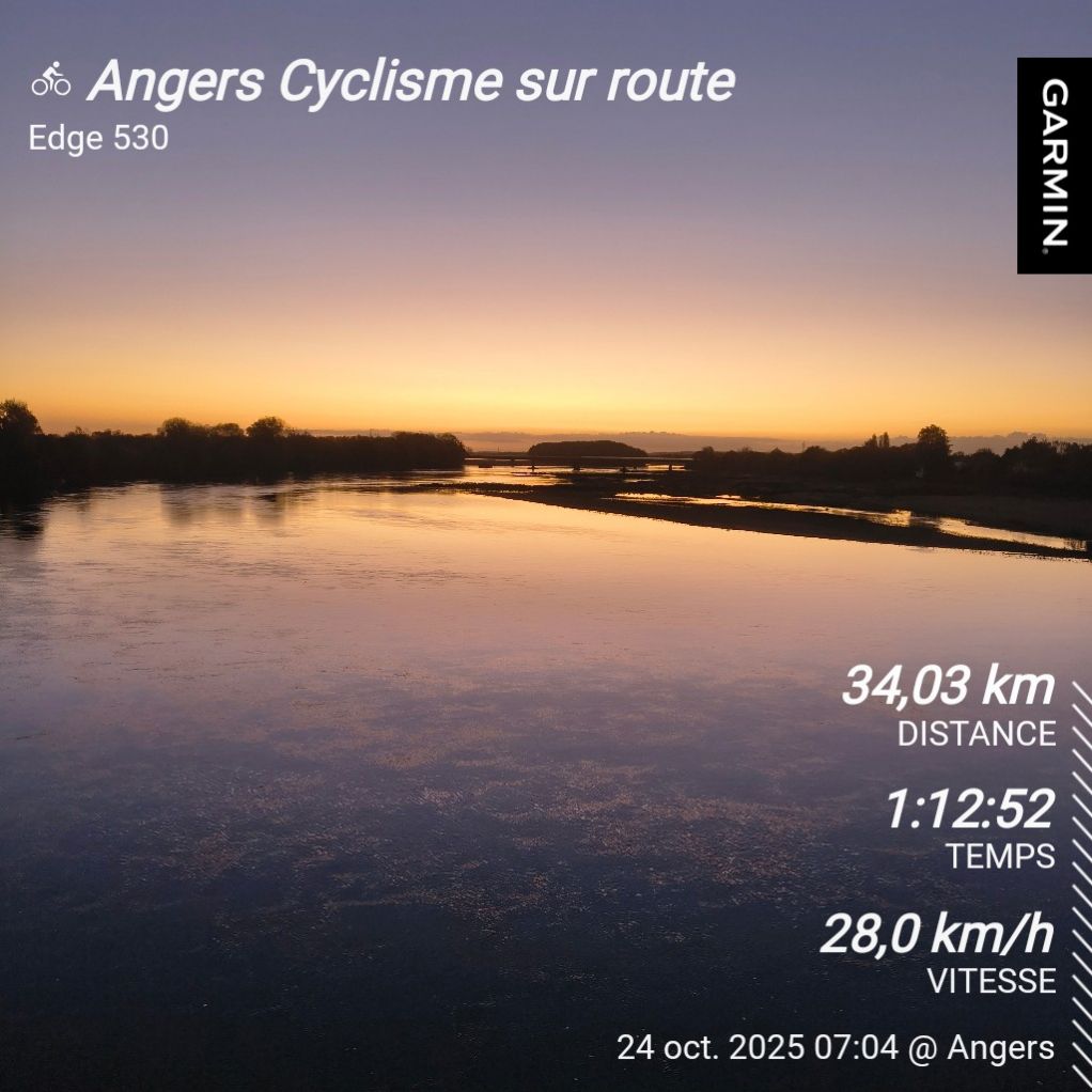 Parcours route à Les Ponts-de-Cé (49) avec Le Bon Vélo