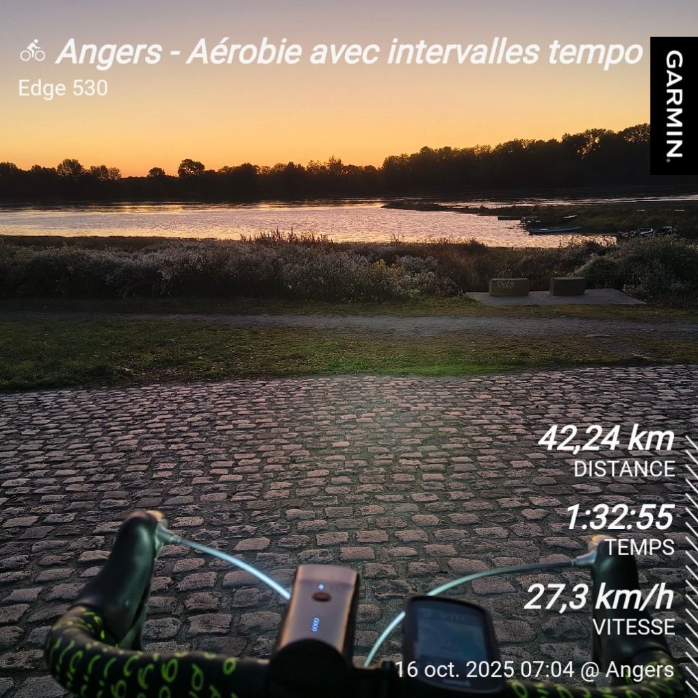 Parcours route à Saint-Jean-de-Linières (49) avec Le Bon Vélo