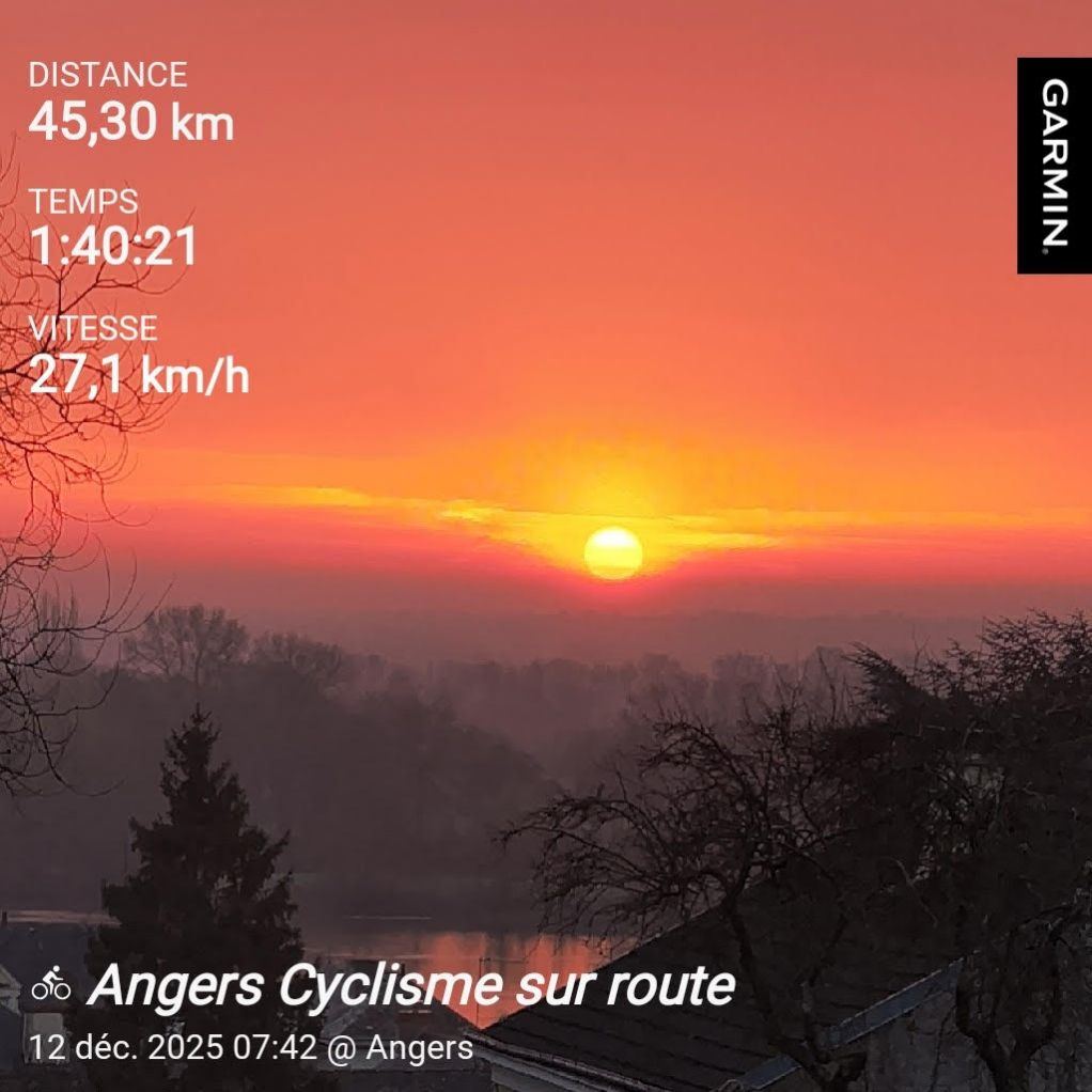 Parcours route à Savennières (49) avec Le Bon Vélo