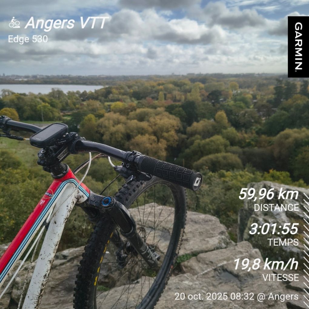 Parcours VTT à Bouchemaine (49) avec Le Bon Vélo