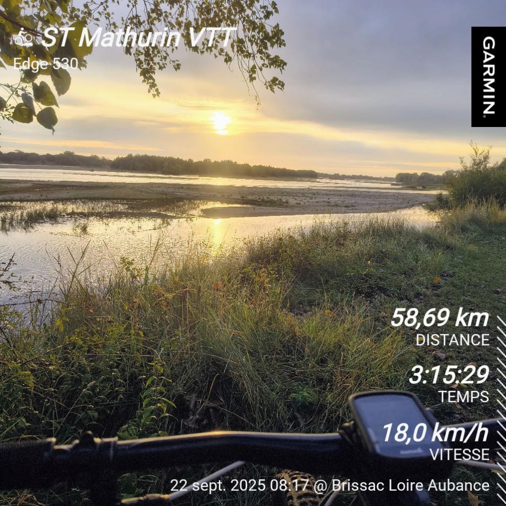 Parcours VTT à Saint-Mathurin-sur-Loire (49) avec Le Bon Vélo